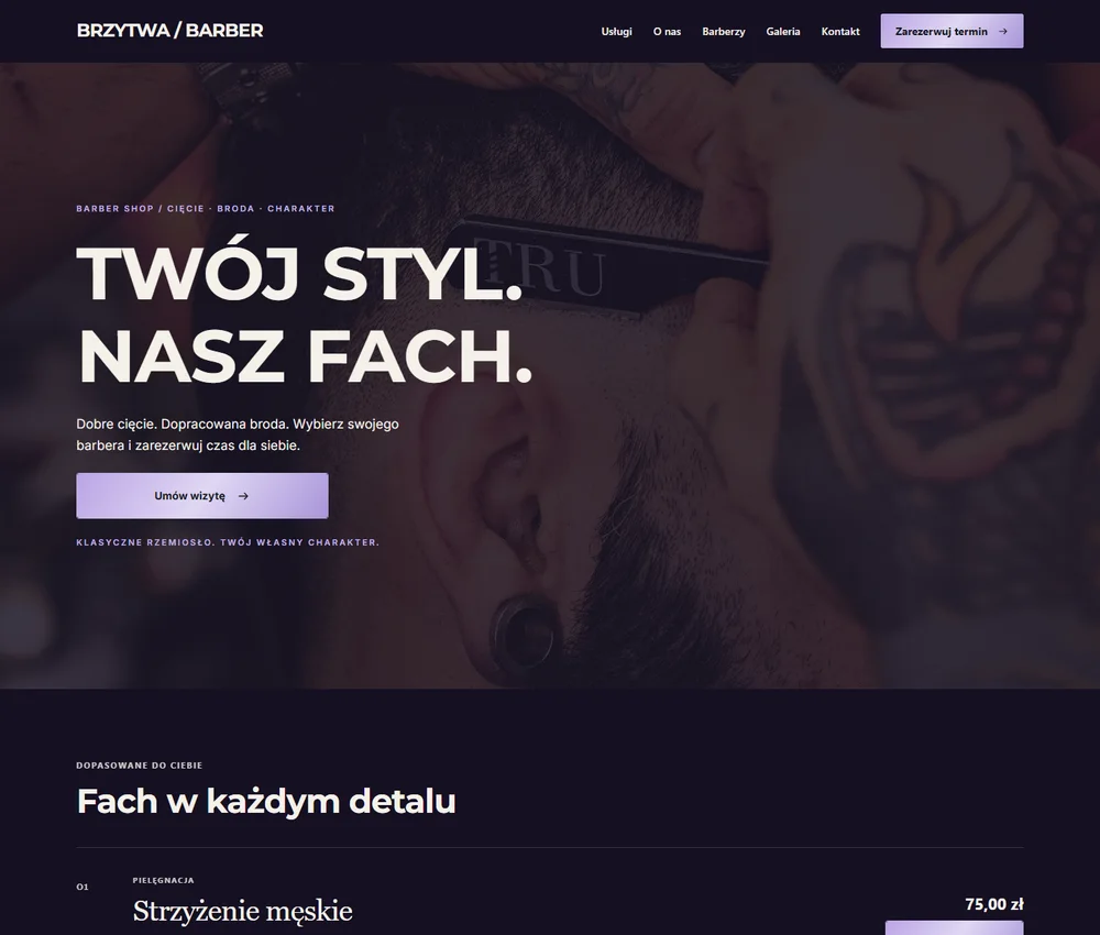 Pierwszy ekran Violet Craft Panorama