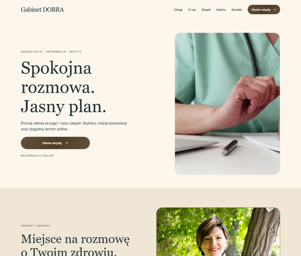 Pierwszy ekran Len Harmonia