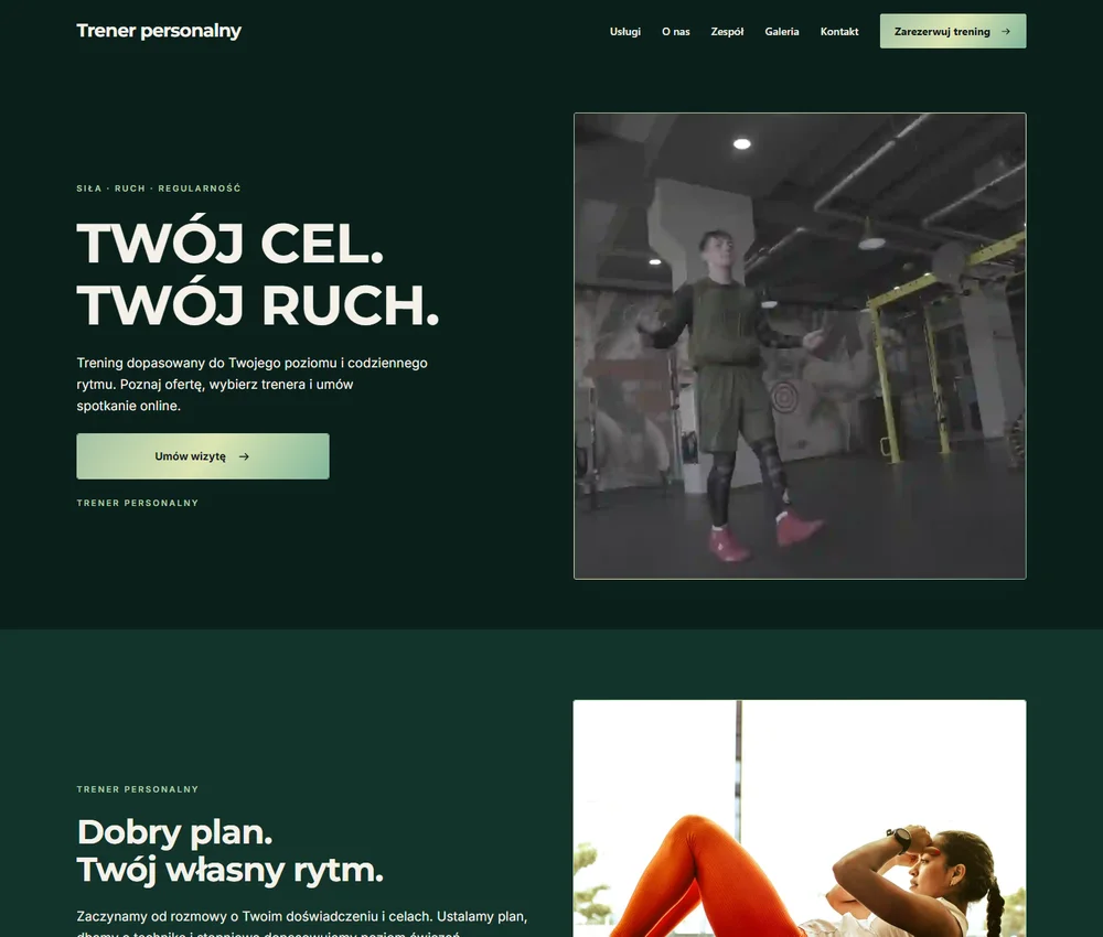 Pierwszy ekran Forest Studio Split